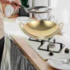 Pannor nonstick kastrull kokkruka med handtag stek rostfritt stål wok kök lager stekpannor