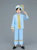 Stage Wear Yunnan Dai Children's Clothing Costume Boys And Girls Folk Suit