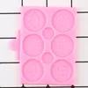 Bakning Mögel Treasure Coins Silicone Mögel Diy Cupcake Topper Fondant Cake Decorating Tools Cookie Candy Chocolate Gumpaste