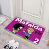 Ковры Mafalda, коврики для входной двери, каваи, коврики для комнаты, мультфильм, добро пожаловать, детский напольный коврик для спальни, коврик для дома, ванной комнаты, милая ванна