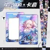 Porte-clés Anime Honkai: Star Rail Card Sleeve Kafka Dan Heng Jing Yuan Seele 7 mars Push-Pull Style Thème Couverture de lanière cou suspendu