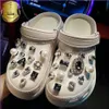 브랜드 보석 체인 매력 매력 디자이너 DIY 모조 다이아몬드 신발 장식 악어 지브에 대한 매력 어린이 여자 여자 gifts2576