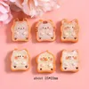 Charms 10 stks Kawaii Dier Brood Sushi Hars Cartoon Kat Beer Koala Hanger Voor Oorbel Sleutelhanger Diy Ambachten Sieraden Maken