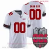 NCAA Custom College Ohio State Buckeyes Football Jersey 7 C.J. Stroud 5 Garrett Wilson 27 Eddie George 2 Chris Olave TUIMOLOAU Jers High