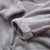 Women's Sleepwear Women Winter Flannel Pajama Set Fleece Pajamas Homewear Thick Warm Velvet Female Lounge Wear Autumn Nightwear Suits