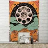 Wandteppiche, Wandteppich, Vintage-Tarot-Hintergrund, Wanddekoration, hängendes Tuch