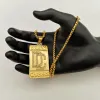 Ожерелье-подвеска Dream Chasers из 14-каратного золота, хорошее качество, со стразами, ожерелье Dream Chaser для мужчин, модные украшения