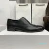 Robe chaussures designer peint à la main hommes rétro cuir bureau d'affaires formel Oxford lacets hommes fête