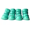 Vêtements de chien 4 pièces / ensembles chaussures d'hiver imperméables pour petits chiens chaud polaire chiot bottes de neige pour animaux de compagnie Chihuahua Yorkies Teddy Drop livraison Dhj5W