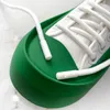 Jumbo Sneaker Дизайнерская повседневная обувь Оптические белые нейлоновые высокие кроссовки на шнуровке из парусины Кроссовки с резиновым восковым штампом для женщин и мужчин, размер 35-45 Высокое качество с коробкой