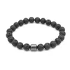 Vente chaude pierre noire œil de tigre perles Bracelet pierre perle Bracelets Bracelet magnétique en gros