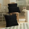 Pillow Twist KnittingPlush Pillowcase Vintage Knitted Cover Simple Plush For Sofa Couch Hug