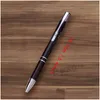 Bollpoint Pennor grossist Ny Metal Ballpoint Pennor Ballpen Ball Pen Signature Business Office School Student Stationery Gift 13 Colors Dhatj