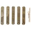 Curtain Door Scroll Holy Pillar Mezuzah Decorative Metal Prayer House Home Ornament Jewish Symbols