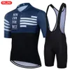 Conjunto de camisa de bicicleta de estrada dos homens roupas de ciclismo verão mtb equipe roupas manga curta uniforme triathlon skinsuit ropa de hombre 240130