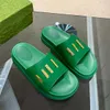 Designer sandals Platform Slides for ladies Top quality Genuine leather Luxury ladies classic brand Thick soled slippers Woman Fashion shoes Size 35-43 With box
