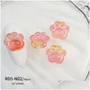 Nail Art Decorations 30 Pcs Bears- Cute Charms Parts For Nails 3D Transparent Rhinestones Accessories Diy Design Manicure Drop Deliver Otdqh