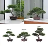 Dekoracyjne kwiaty solidne wszechstronne sztuczne powitanie wyświetlacza pulpitu bonsai