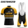 Bisiklet Takımı Özelleştirilmiş Jersey Set Nefes Alabilir Erkek Kısa Kol Giyim Yaz MTB Antiuv Bisiklet 240202