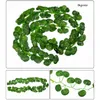 Decorative Flowers Artificial Ivy Leaf Garland Plants Living Room String Wall Climbing Vines For Christmas Home Decoration