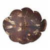 石鹸皿クリエイティブココナッツシェルソープシェルフ蝶蝶の形をした漫画ボックス南東アジアの木製石鹸皿ドロップデリバリー庭園dhuvf
