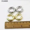 Boucles d'oreilles à Clip cylindrique en forme de C, 10 paires, manchette d'oreille, boucles d'oreilles métalliques lisses, bijoux cadeau pour femmes 30740 240127