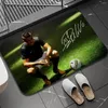 Teppiche CR7 Cristiano Ronaldo Schlafzimmer-Fußmatte, saugfähig, Badteppiche, Heimdekoration, Bodenmatte für Küche, Wohnzimmer, Teppich