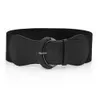 Women Elastic Wide Belt, Stretch Waist Belt for Dress