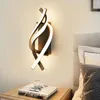 Wall Lamp Led Lamps For Bedroom Living Room Stairs Corridor Aisle Balcony Lighting Fixture Spiral Decor Ceiling Light