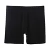 Calcinha feminina shorts verão boxer legal elasticidade feminina sob calças segurança rendas senhoras gelo seda moderna moda alta