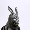 Masque de lapin de dessin animé Animal Donnie Darko FRANK le lapin Costume Cosplay Halloween fête Maks fournitures T2001162248