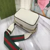 Designer Collection Bag Backpack Print Mini Rectangular Shoulder Leather Green and Red Wallet Vintage Wallet 702427223V