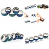 Band Rings Stainless Steel Color-Changing Lock Ring Adt Sex Toys Metal Male Penis Exercise Drop Delivery Otmk2