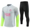 23/24 Paris Kids Tracksuits Treinamento Chandal 22 23 24 PSGes Mbappe Kit Survetement Pé Tuta Jaqueta Retro Futbol Futebol Homens e Crianças