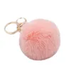 Hohe Qualität Schlüsselbund Klassische Exquisite Otter Kaninchen Haar Ball Mode frauen Tasche Plüsch Auto Schlüsselbund Anhänger Großhandel 821