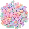 Decorative Figurines 30 Pcs Stylish Mixed Beautiful Gadgets Flatback Resin Kawaii DIY Scrapbook Lovely Hair Accessories Decorations