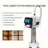 2024 professionelle Tragbare Mini Picolaser Carbon Peeling Nd Yag Laser Pigment Pico Laser Tattoo Entfernung Maschine