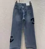 Designer Brand Womens Jeans Hög midja