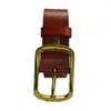 Ceinture Femme Homme Femme Haute Qualité Cuir Véritable Noir S s