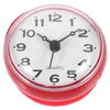 Wall Clocks Bathroom Clock Kitchen Ornament Small Waterproof For Living Suction Cup Home Vintage Decor