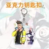 Keychains Anime Cyberpunk Edgerunners Keychain Acrylic Figure High Quality David Martinez Lucy Rebecca Cartoon Keyring Bag Pendant Gifts