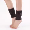 Women Socks Fashion Knit Winter Leg Warmers Loose Style Lady Boot Short Warm Boots Punk Cool Stretchy Knitted Ankle