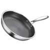 Pans Omelet Pan Non Stick Pot Household Wok Egg Non-stick Kitchen Cookware Accessories Stainless Steel No-stick