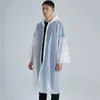 Imperméables jetables 2024, imperméable avec bouton avant, Poncho de voyage en plein air