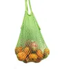 Sacs fruits Shopping stockage sac à main réutilisable pliable maille filet tortue sac chaîne pliant shopping 240125