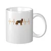 Mokken Mark Cup mok Duitse herder kunst hond koffie thee melk water reizen voor kantoor thuis