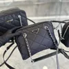 Lichtgewicht nylon cameratas Stijlvolle crossbodytassen voor herfst en winter