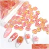 Nail Art Dekorationen 30 Stück Bären – süße Charms Teile für Nägel 3D transparente Strasssteine Zubehör DIY Design Maniküre Drop Deliver Otpav