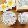 Confezione regalo 63penhouse X Windry Nastro Washi vintage Sunny Days per la realizzazione di biglietti Adesivo decorativo per progetti di scrapbooking fai-da-te