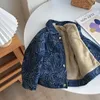 Boys Spring Denim Jacket Childrens Baby Casual Singlebreasted Standup Collar 240122